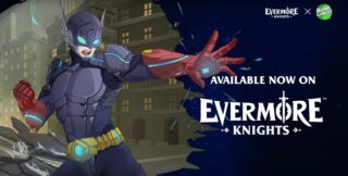 Game character next to the title