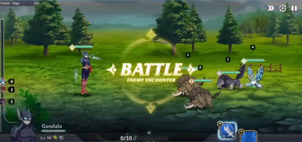 Playing field in the game Evermore Knights